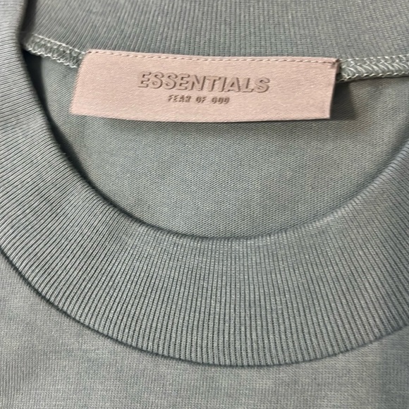Fear of God Green Short Sleeve Tee Minimalist Design ( OVERSIZED ) - Picture 6 of 9
